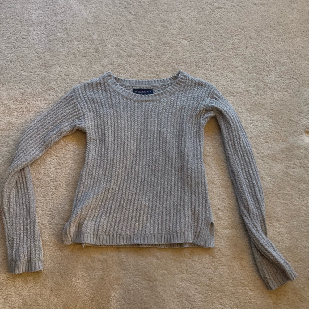 Grey Aeropostale sweater